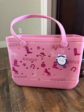 BOGG BAG Pink Howdy Travel Tote
